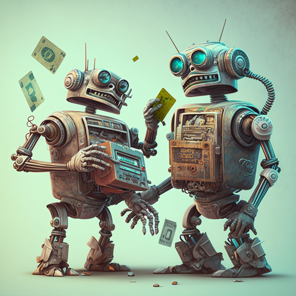 robots and money